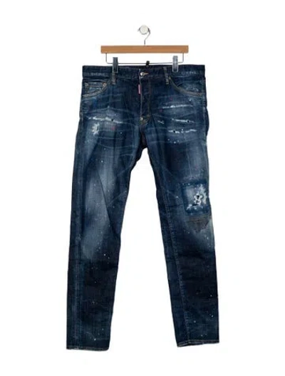 Pre-owned Dsquared2 Skinny Jeans In Blue