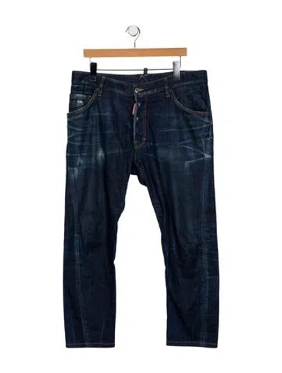 Pre-owned Dsquared2 Skinny Jeans In Blue