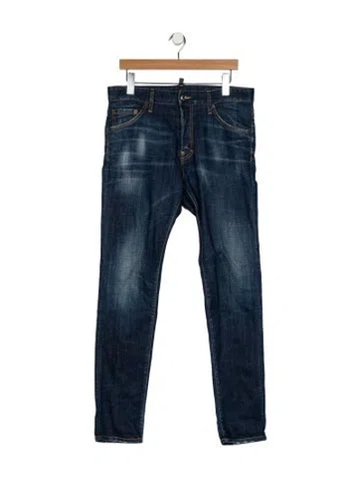 Pre-owned Dsquared2 Skinny Jeans In Blue