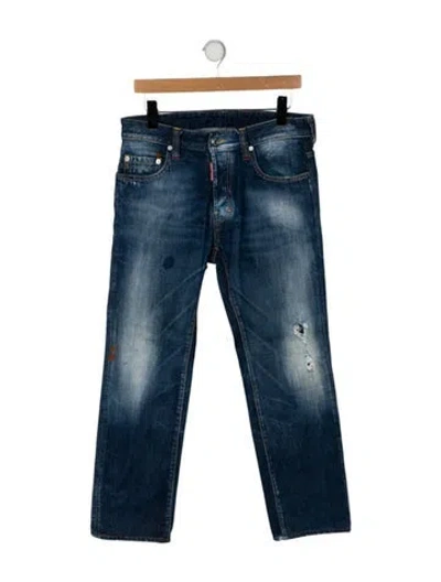 Pre-owned Dsquared2 Skinny Jeans In Blue