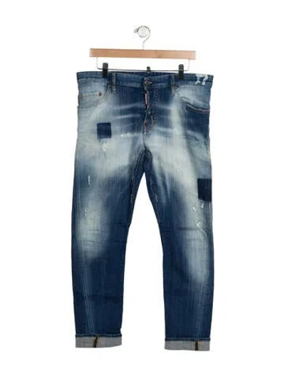 Pre-owned Dsquared2 Skinny Jeans In Blue