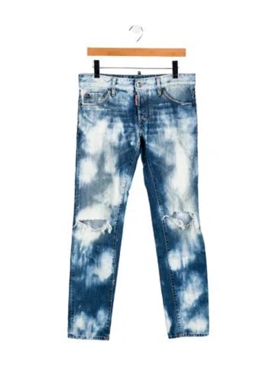 Pre-owned Dsquared2 Skinny Jeans In Blue