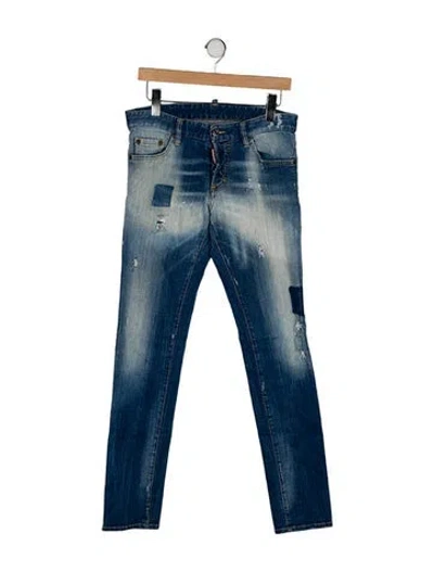 Pre-owned Dsquared2 Skinny Jeans In Blue