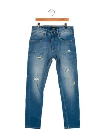 Pre-owned Dsquared2 Skinny Jeans In Blue