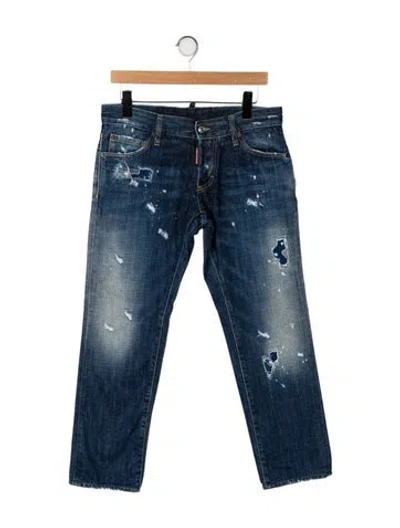 Pre-owned Dsquared2 Skinny Jeans In Blue