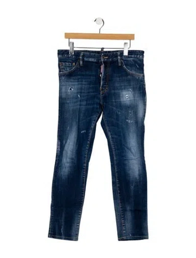 Pre-owned Dsquared2 Skinny Jeans In Blue