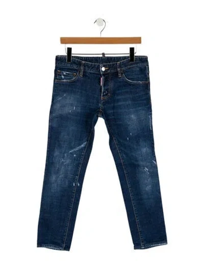 Pre-owned Dsquared2 Skinny Jeans In Blue