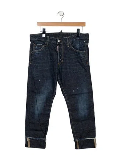 Pre-owned Dsquared2 Skinny Jeans In Blue