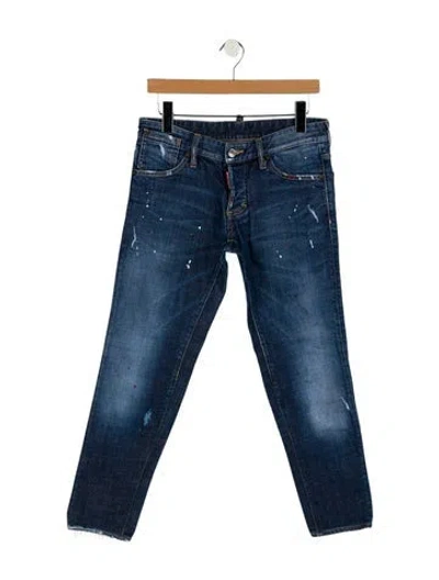 Pre-owned Dsquared2 Skinny Jeans In Blue