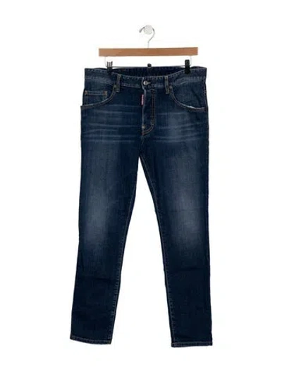 Pre-owned Dsquared2 Skinny Jeans In Blue