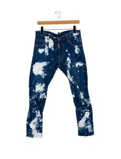 Pre-owned Dsquared2 Skinny Jeans In Blue
