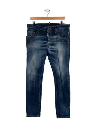 Pre-owned Dsquared2 Skinny Jeans In Blue