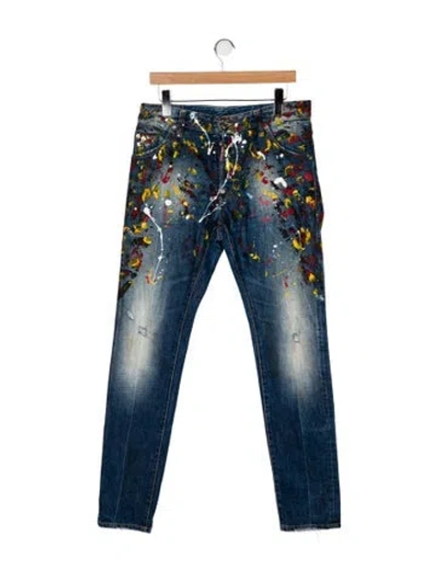 Pre-owned Dsquared2 Skinny Jeans In Blue
