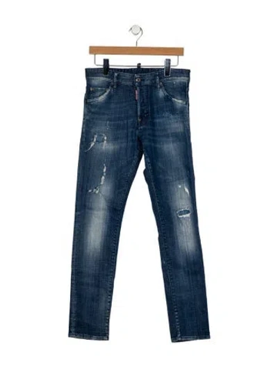Pre-owned Dsquared2 Skinny Jeans In Blue