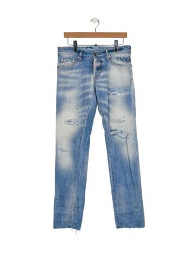 Pre-owned Dsquared2 Skinny Jeans In Blue