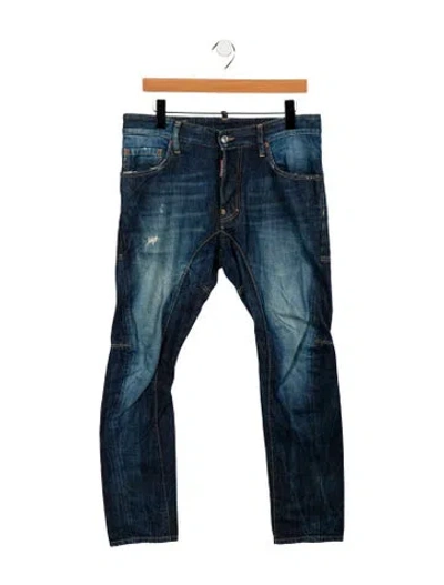 Pre-owned Dsquared2 Skinny Jeans In Blue