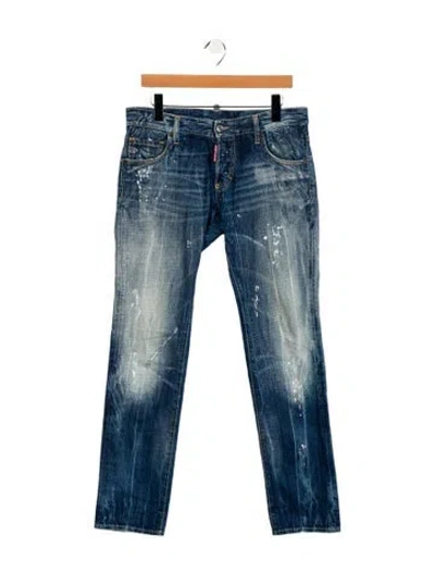 Pre-owned Dsquared2 Skinny Jeans In Blue