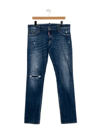 Pre-owned Dsquared2 Skinny Jeans In Blue