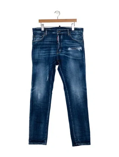 Pre-owned Dsquared2 Skinny Jeans In Blue