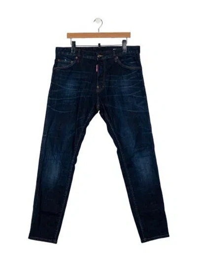 Pre-owned Dsquared2 Skinny Jeans In Blue