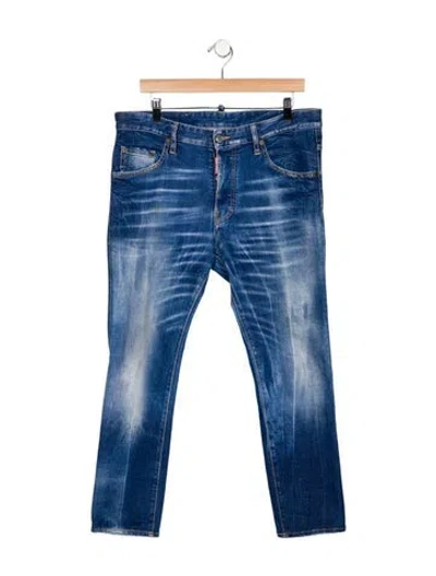 Pre-owned Dsquared2 Skinny Jeans In Blue