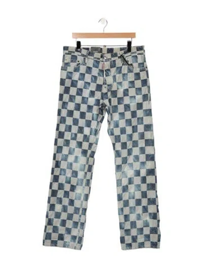 Pre-owned Dsquared2 Skinny Jeans In Blue