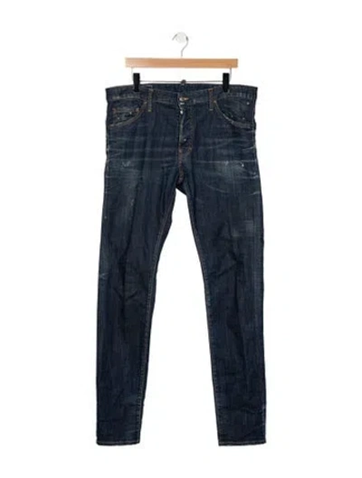 Pre-owned Dsquared2 Skinny Jeans In Blue