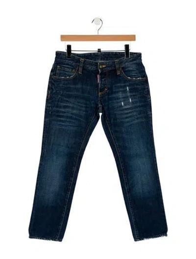 Pre-owned Dsquared2 Skinny Jeans In Blue