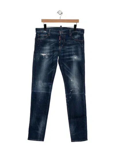 Pre-owned Dsquared2 Skinny Jeans In Blue