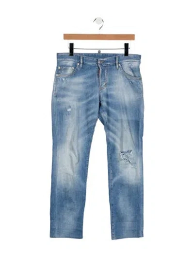 Pre-owned Dsquared2 Skinny Jeans In Blue