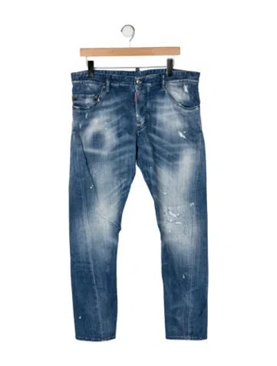 Pre-owned Dsquared2 Skinny Jeans In Blue
