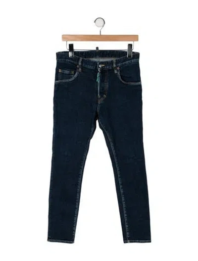 Pre-owned Dsquared2 Skinny Jeans In Blue