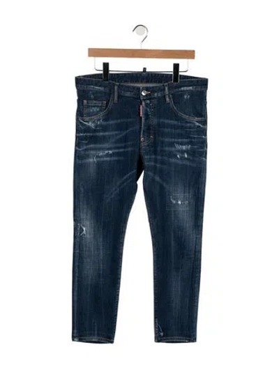 Pre-owned Dsquared2 Skinny Jeans In Blue