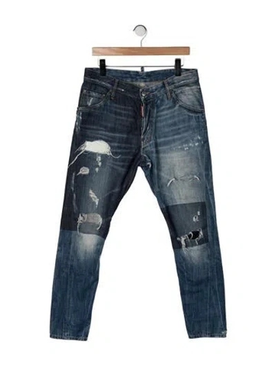 Pre-owned Dsquared2 Skinny Jeans In Blue