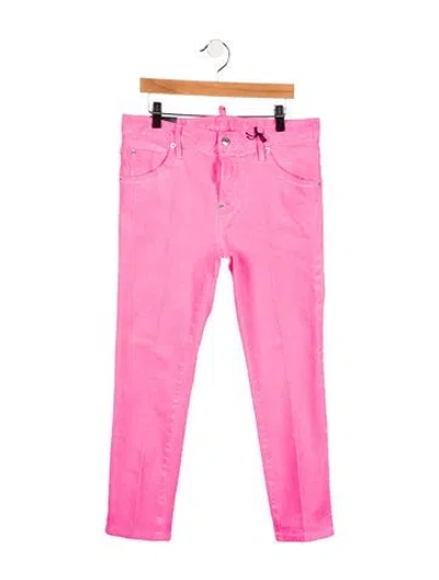 Pre-owned Dsquared2 Skinny Jeans In Pink