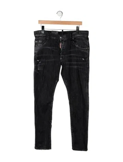 Pre-owned Dsquared2 Skinny Jeans W/ Tags In Black