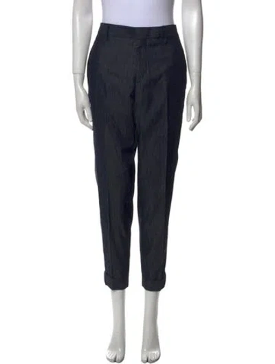 Pre-owned Dsquared2 Skinny Leg Pants In Black