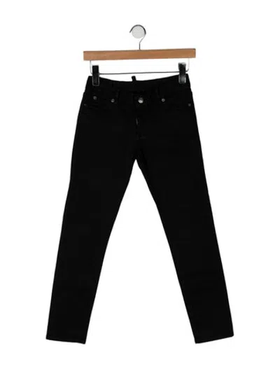 Pre-owned Dsquared2 Skinny Leg Pants In Black