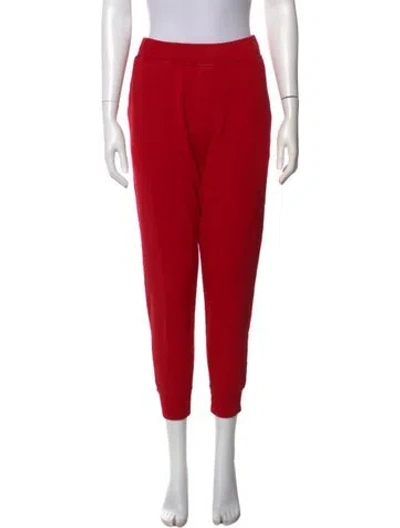 Pre-owned Dsquared2 Skinny Leg Pants In Red