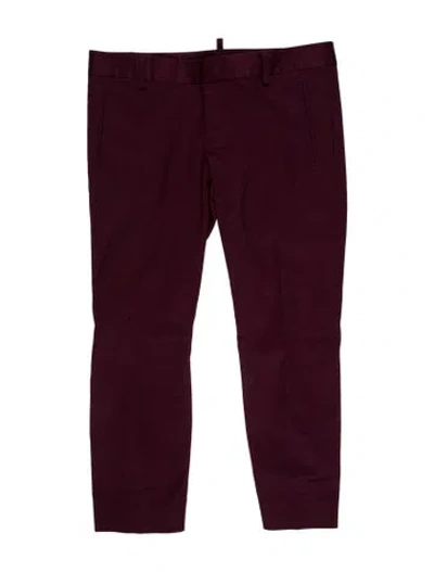 Pre-owned Dsquared2 Skinny Leg Pants W/ Tags In Purple