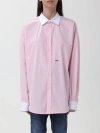 DSQUARED2 SHIRT DSQUARED2 WOMAN COLOR PINK,F26192010