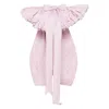 Dsquared2 High-low Layered Skirt Bow Detail In Pink