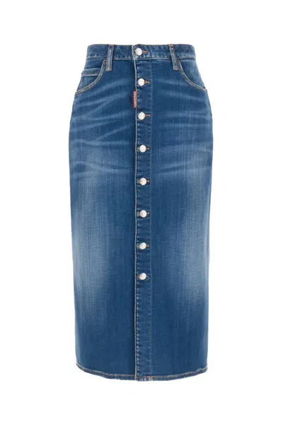 Dsquared2 Skirts In Blue