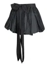 Dsquared2 Black Bow Skirt In Black