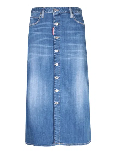 Dsquared2 Skirts In Blue