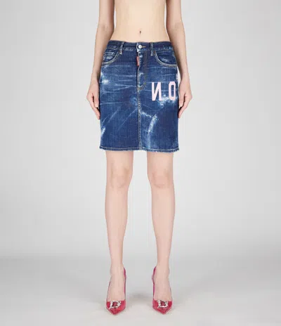 Dsquared2 Skirts In Blue