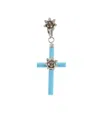 Dsquared2 Sky Blue Charm Single Earring In Multi