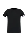 Dsquared2 Sleeve Detail T-shirt In Black
