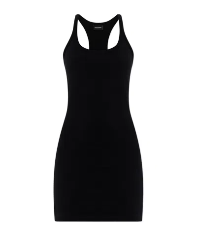 Dsquared2 Sleeveless Dress In Black