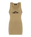 Dsquared2 Icon-motif Mini Dress In Green